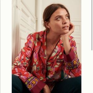 Anthropologie Lil Sire Cheetah Dreams PJ Set